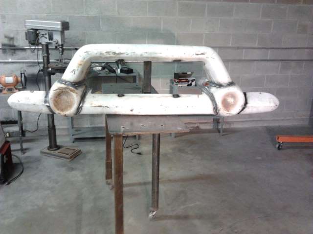 Classic Chevy bumper modification